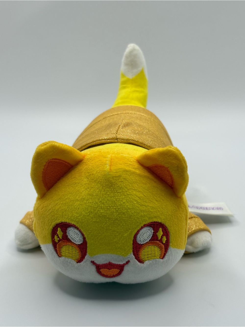 Aphmau MeeMeows Noi Cat Glitter Edition Plush 6" Yellow Whimsical Fantasy 2024